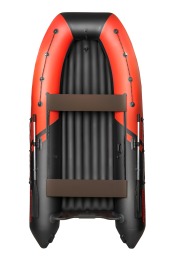 Надувная лодка YACHTMAN 360 НДНД  красный-черный нднд под мотор с усилением