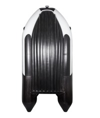 Комплект лодка Ривьера 3600 НДНД Гидролыжа белый-черный с мотором Toyama T 9.8 BMS (2-х тактный) - вид 3 миниатюра