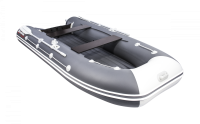 Комплект лодка Таймень LX 3600 НДНД графит-серый с мотором Golfstream T 9.8 BMS (2-х тактный) - вид 7 миниатюра