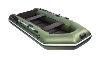 Комплект лодка Аква 2800 СК слань+киль зеленый с мотором Golfstream F 5.0 BMS (4-х тактный) - вид 7 миниатюра