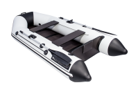 Комплект лодка Аква 2800 СК слань+киль серая/черная с мотором HDX T 3.6 (2-х тактный) R - вид 5 миниатюра