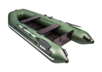 Комплект лодка Аква 3200 СКК ЗЕЛ слань-книжка киль с мотором HDX F 5 BMS (4-х тактный) - вид 5 миниатюра