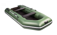 Комплект лодка Аква 3200 СКК ЗЕЛ слань-книжка киль с мотором HDX F 5 BMS (4-х тактный) - вид 7 миниатюра