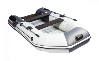 Комплект лодка Таймень NX 2800 НДНД серый-графит с мотором Toyama T 3.6 BMS (2-х тактный) - вид 5 миниатюра