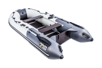 Комплект лодка Ривьера 3200 СК серый/графит с мотором HDX T 9.9 BMS - вид 5 миниатюра