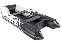 Комплект лодка Броня 280 СК слань+киль белый-черный (лодка ПВХ ) с мотором TA - 3,5 л.с. (воздушное охлаждение) - вид 6 миниатюра