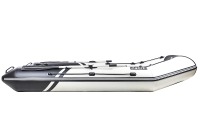 Комплект лодка Броня 320 С белый-черный с мотором HDX F 5 BMS (4-х тактный) - вид 10 миниатюра
