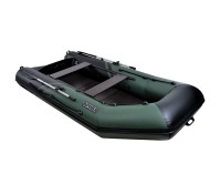 Комплект лодка Броня 320 С зеленый-черный с мотором NS Marine (Nissan Marine) NM 5 B DS (2-х тактный) - вид 8 миниатюра