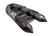  Надувная лодка Таймень NX 2900 НДНД графит-черный (Лодка пвх под мотор) - вид 3 миниатюра