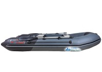  Надувная лодка Таймень NX 2900 НДНД графит-черный (Лодка пвх под мотор) - вид 7 миниатюра