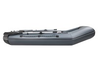 Комплект лодка Броня 280 М серый-черный с мотором HDX T 2.6 CBMS (2-х тактный) - вид 12 миниатюра