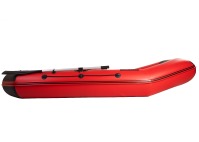 Комплект лодка Броня 300 М красный-черный с мотором HDX T 2.6 CBMS (2-х тактный) - вид 12 миниатюра