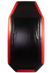 Комплект лодка Броня 300 М красный-черный с мотором HDX T 2.6 CBMS (2-х тактный) - вид 4 миниатюра