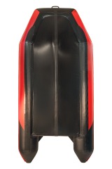 Надувная лодка Броня 280 СК слань+киль красный-черный (лодка ПВХ под мотор с усилением) - вид 2 миниатюра
