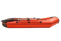 Надувная лодка Броня 260 M красный-черный (лодка ПВХ с усилением) - вид 10 миниатюра