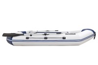 Надувная лодка Броня 260 M белый-синий (лодка ПВХ с усилением) - вид 10 миниатюра