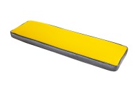 Накладки на банки комплект 77х20 Yachtman желто-черный - вид 5 миниатюра