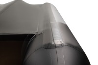 Надувная лодка Броня 360 СК слань+киль графит-черный под мотор с усилением - вид 8 миниатюра