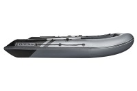 Надувная лодка YACHTMAN 340 СК серый-черный под мотор с усилением - вид 11 миниатюра