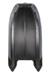 Надувная лодка YACHTMAN 340 СК серый-черный под мотор с усилением - вид 1 миниатюра