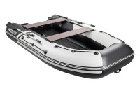 Надувная лодка YACHTMAN 300 НДНД белый-черный нднд под мотор с усилением - вид 5 миниатюра