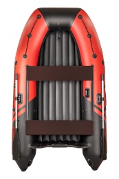 Надувная лодка YACHTMAN 300 НДНД красный-черный нднд под мотор с усилением - вид 1 миниатюра