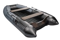 Надувная лодка YACHTMAN 320 НДНД серый-черный нднд под мотор с усилением - вид 3 миниатюра