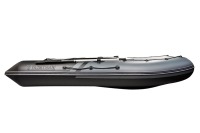 Надувная лодка YACHTMAN 340 НДНД серый-черный нднд под мотор с усилением - вид 11 миниатюра