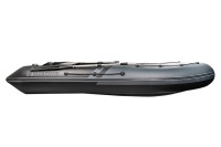 Надувная лодка YACHTMAN 360 НДНД серый-черный нднд под мотор с усилением - вид 11 миниатюра