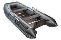 Надувная лодка YACHTMAN 320 СК графит-черный под мотор с усилением - вид 3 миниатюра
