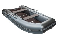 Надувная лодка YACHTMAN 320 СК графит-черный под мотор с усилением - вид 5 миниатюра