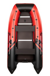 Надувная лодка YACHTMAN 320 СК красный-черный под мотор с усилением - вид 1 миниатюра