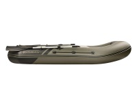 Надувная лодка YACHTMAN 280 МНД НАДУВНОЕ ДНО хаки-черный с усилением - вид 11 миниатюра