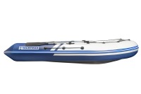 Надувная лодка YACHTMAN 340 НДНД белый-синий нднд под мотор с усилением - вид 11 миниатюра