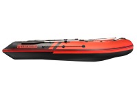 Надувная лодка YACHTMAN 340 НДНД красный-черный нднд под мотор с усилением - вид 11 миниатюра
