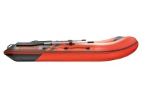 Надувная лодка YACHTMAN 280 СК красный-черный под мотор с усилением - вид 13 миниатюра