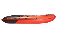 Надувная лодка YACHTMAN 360 СК красный-черный под мотор с усилением - вид 11 миниатюра