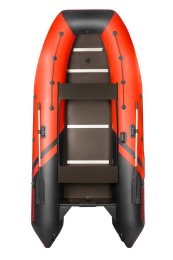 Надувная лодка YACHTMAN 360 СК красный-черный под мотор с усилением - вид 1 миниатюра