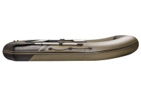 Надувная лодка YACHTMAN 300 МНД НАДУВНОЕ ДНО хаки-черный с усилением - вид 11 миниатюра