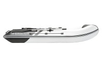 Надувная лодка YACHTMAN 280 СК белый-черный под мотор с усилением - вид 13 миниатюра