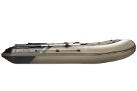 Надувная лодка YACHTMAN 300 СК хаки-черный под мотор с усилением - вид 11 миниатюра