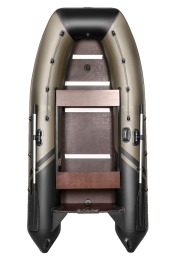 Надувная лодка YACHTMAN 300 СК хаки-черный под мотор с усилением - вид 1 миниатюра