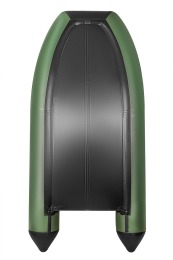 Надувная лодка Поход 280 TК слань+киль зеленый под мотор - вид 1 миниатюра
