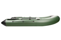 Надувная лодка Поход 290 TК слань+киль зеленый под мотор - вид 11 миниатюра