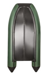 Надувная лодка Поход 290 TК слань+киль зеленый под мотор - вид 1 миниатюра