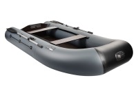 Надувная лодка Поход 290 TК слань+киль серый под мотор - вид 5 миниатюра