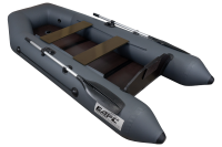 Надувная лодка Барс 2800 СКК слань+киль графит под мотор - вид 3 миниатюра