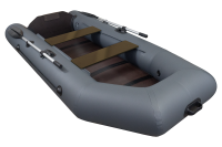 Надувная лодка Барс 2800 СКК слань+киль графит под мотор - вид 5 миниатюра