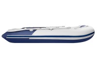 Надувная лодка Ривьера 2900 НДНД компакт серый-синий под мотор - вид 11 миниатюра