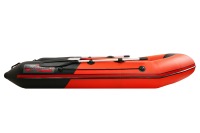 Надувная лодка Таймень NX 2900 НДНД красный-черный под мотор - вид 11 миниатюра